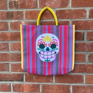 Target Multicolor Striped Tote Bag